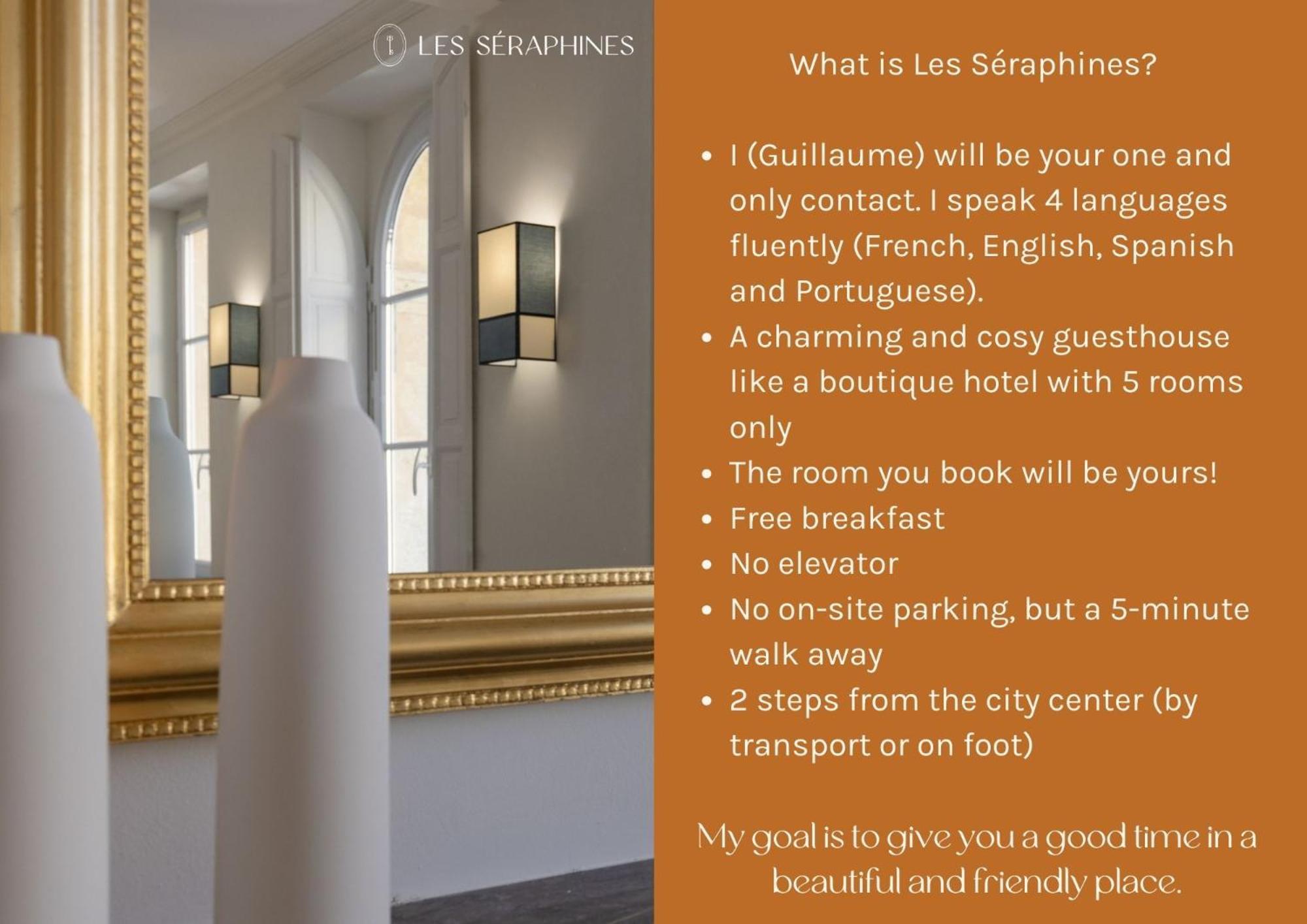 Les Seraphines - Chambres D'Hotes - Guests House 보르도 외부 사진