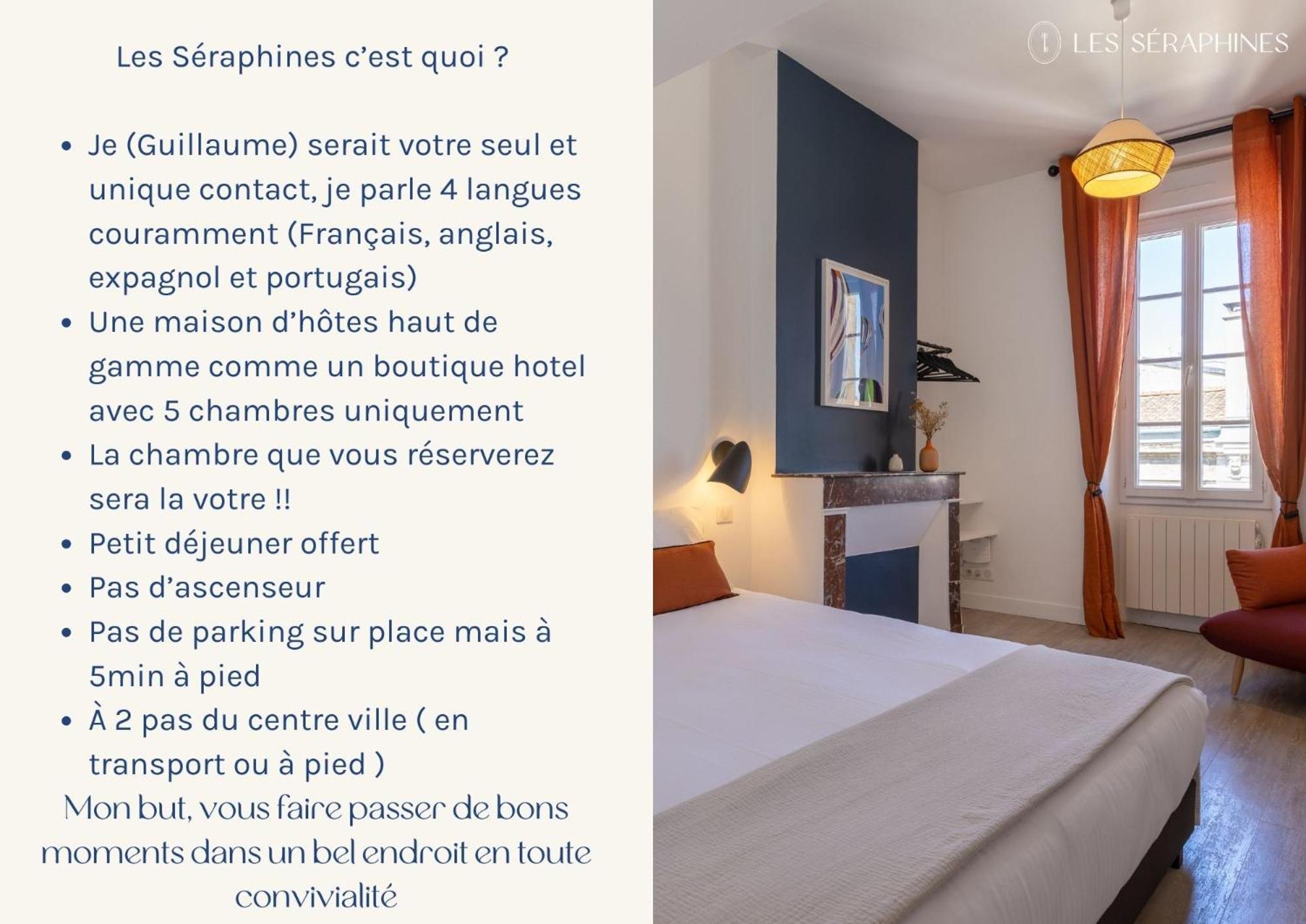 Les Seraphines - Chambres D'Hotes - Guests House 보르도 외부 사진